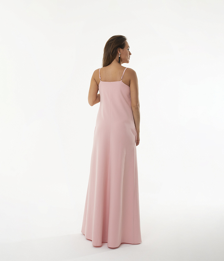 Платье комбинация с карманами