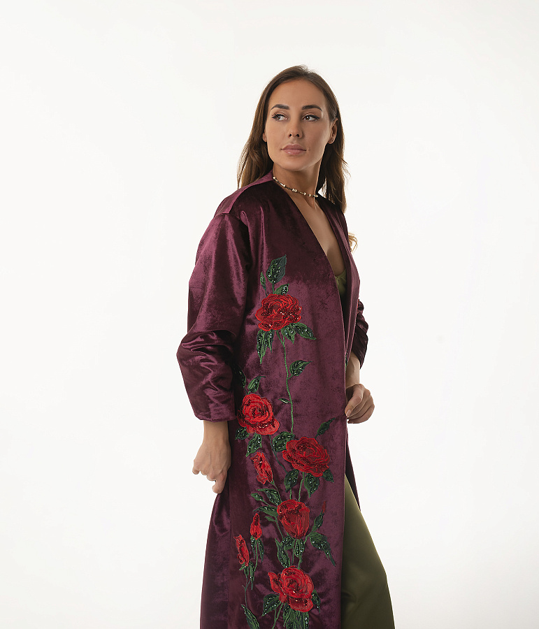 Пальто-кардиган